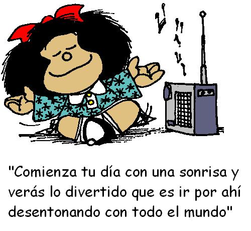 Mafalda- comienza tu dia