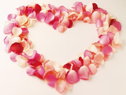 imagenes-romanticas-corazon-petalos-rosas