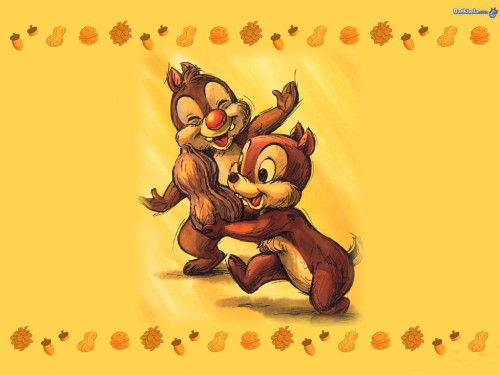 Chip and Dale Wallpaper