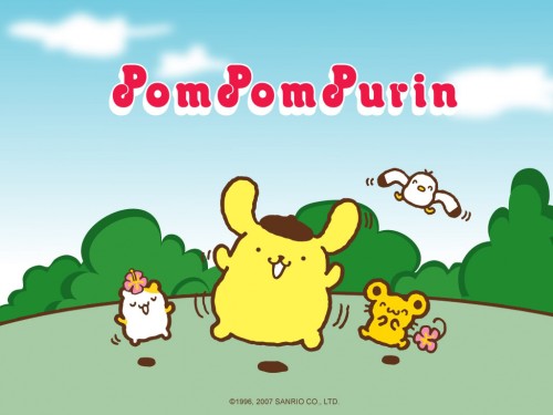 Pom-Pom-Purin-Wallpaper-Sanrio-Character