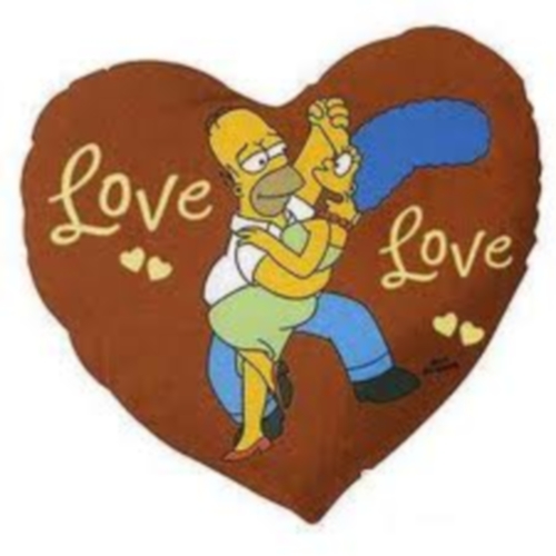 imágenes de Los Simpson para el dia de los enamorados