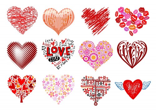 12 corazones para el dia del amor y la amistad 14 de febrero e1391712979242 Imagen de San Valentin