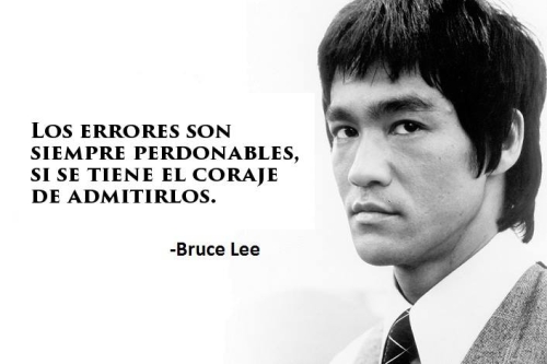 Imágenes con frases de Bruce Lee