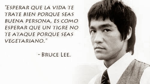 Imágenes con frases de Bruce Lee