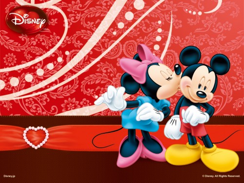 imagenes tiernas de Mickey y Minnie