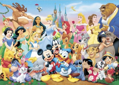 personajes de Disney