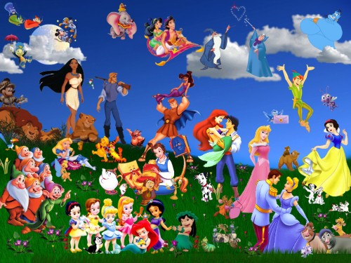 personajes de Disney