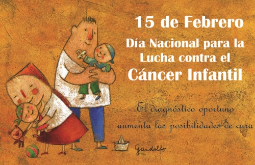 15 de Febrero Dia del Cancer Infantil