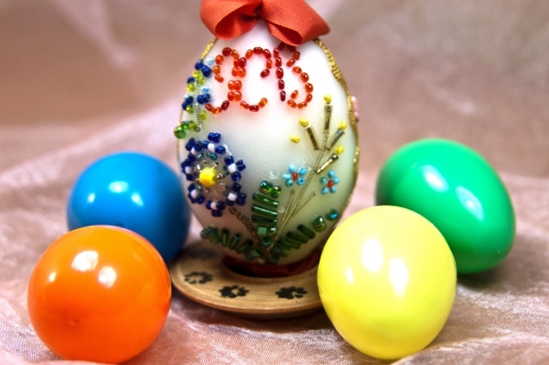 huevos de pascua decorados