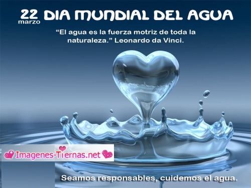 22 de Marzo Dia Mundial del Agua