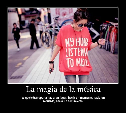 la magia de la musica