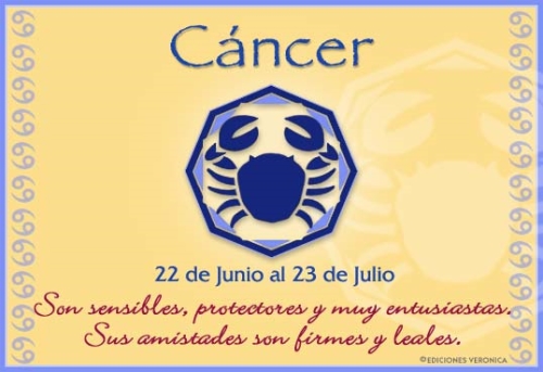 cancer signo zodiacal