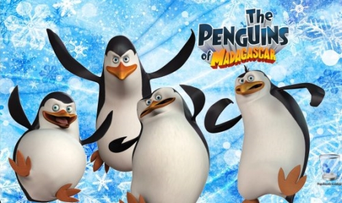 los pinguinos de Madagascar